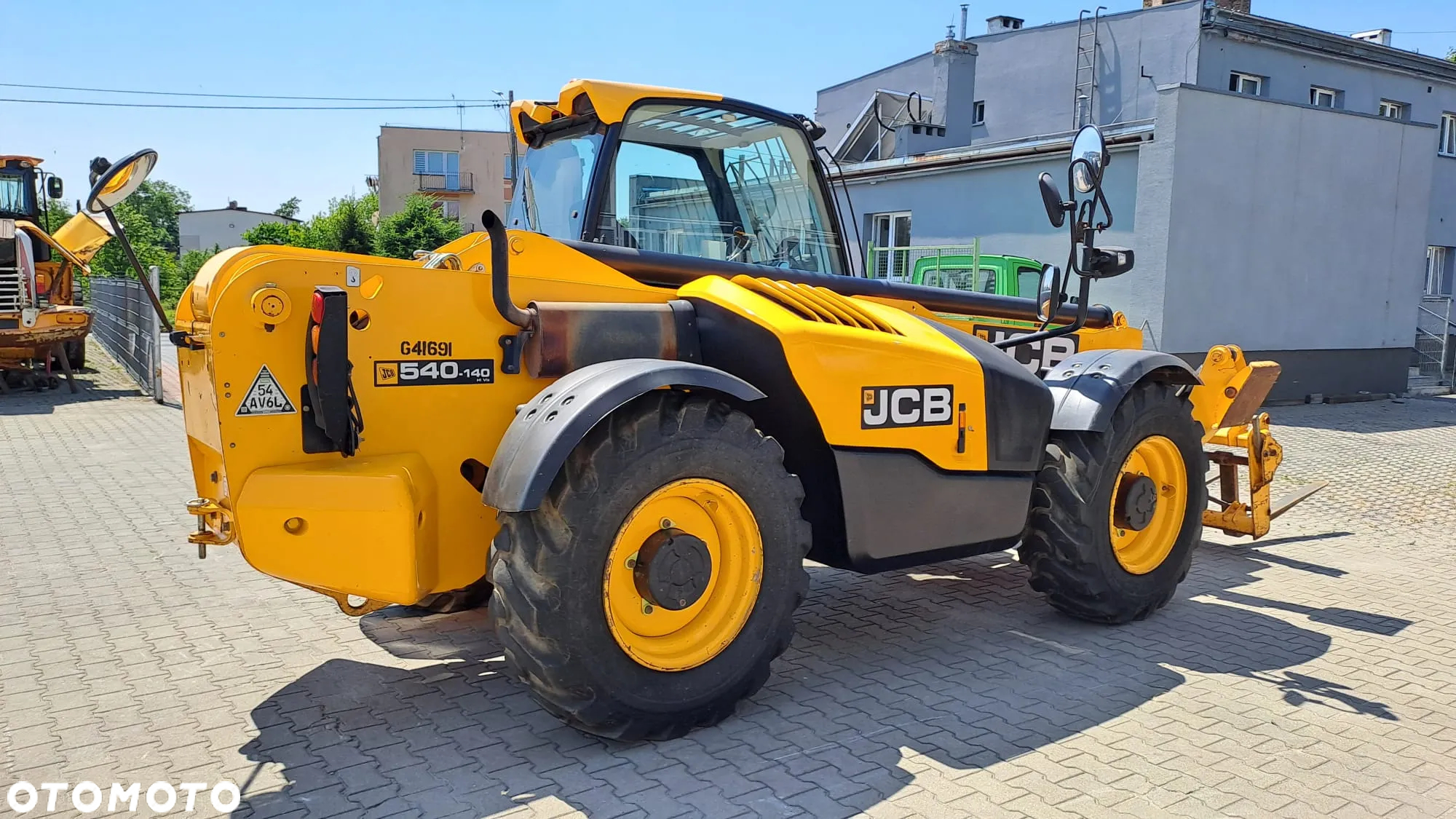 JCB 540-140 świeżo sprowadzona - 7