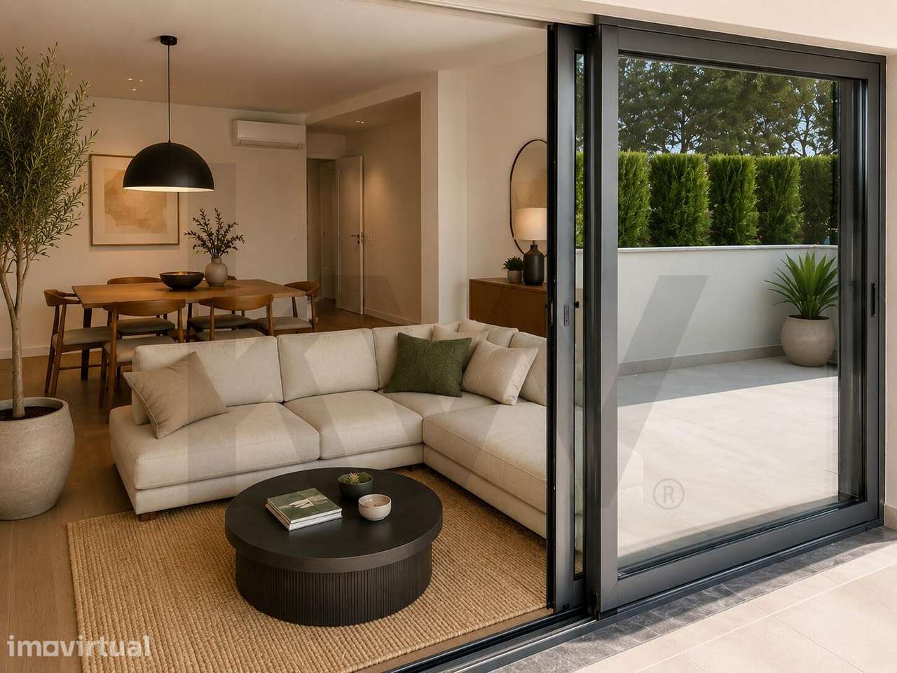 Fabuloso Apartamento T3 com terraço num Condomínio de Luxo, em Carcave - Grande imagem: 4/38