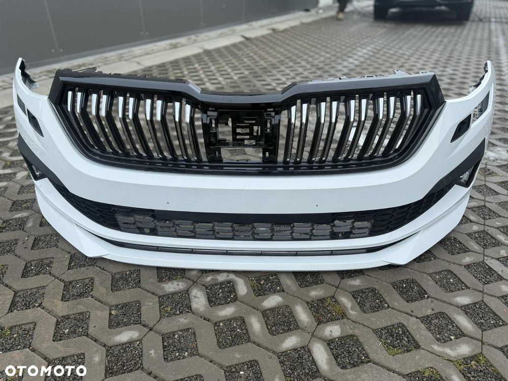 Skoda Kodiaq I Lift Sportline Zderzak Przód Przedni Kompletny 4xPDC Radar Spryskiwacze LF9E 21-24 - 10