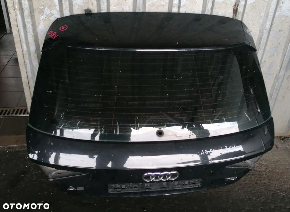 AUDI A3 8V 14r 3D HB KLAPA BAGAŻNIKA SZYBA TYŁ GOŁA LZ9Y - 1