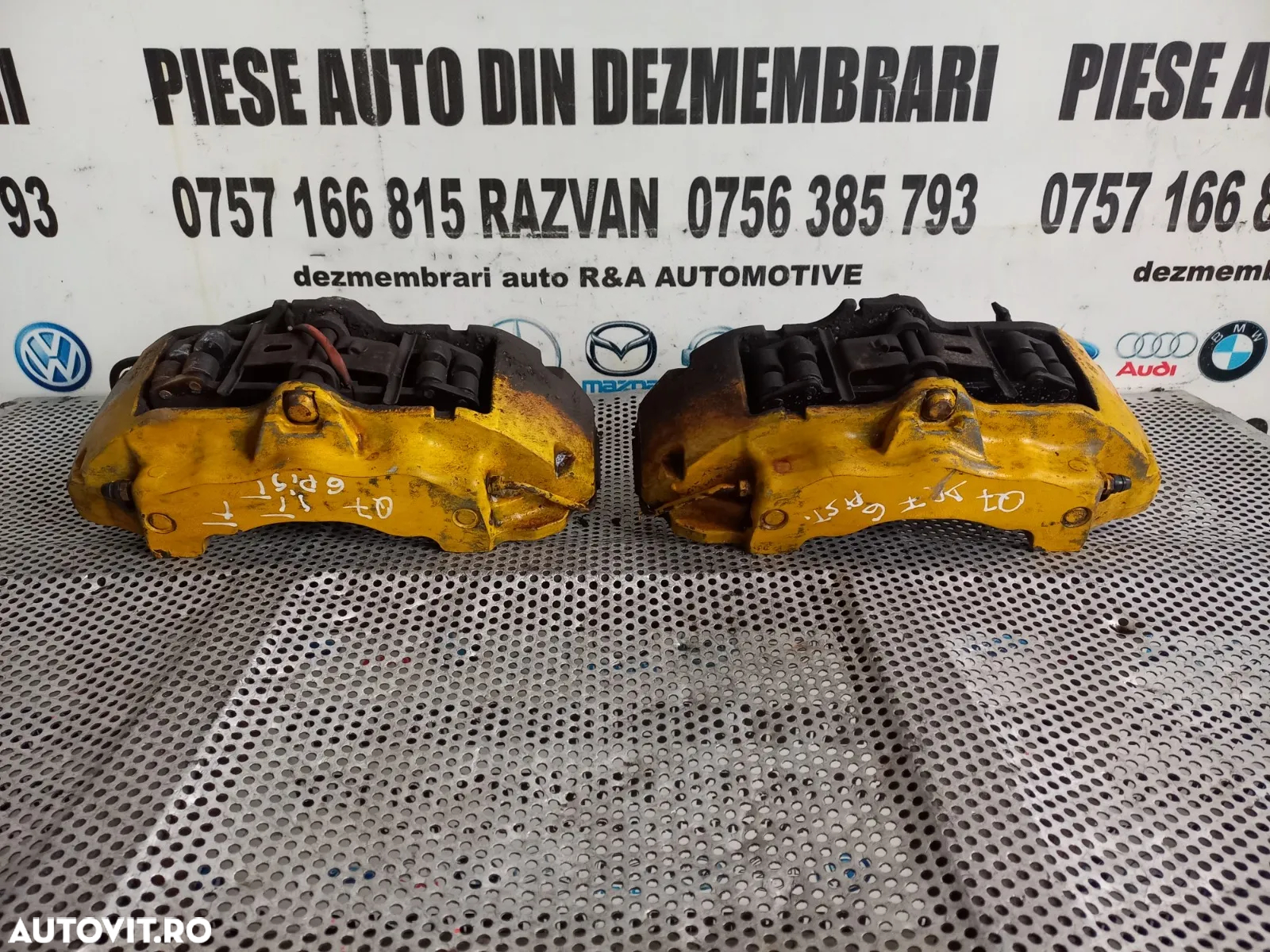 Etrieri Etrier Stanga Dreapta Fata Cu 6 Pistonase Audi Q7 4L Vw Touareg Porsche Cayenne 2006-2007-2 - 9