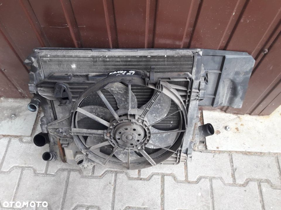 Komplet chłodnic Kango 1.5 DCI z wentylatorem  2004-2008 - 3