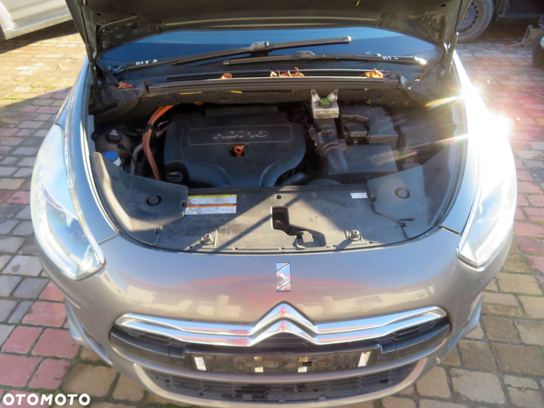 CITROEN DS5  2012 KZCD 2.0 HDI HYBRID DW10CTED4 163KM 20GY10 SZARY GALENA na części - 9