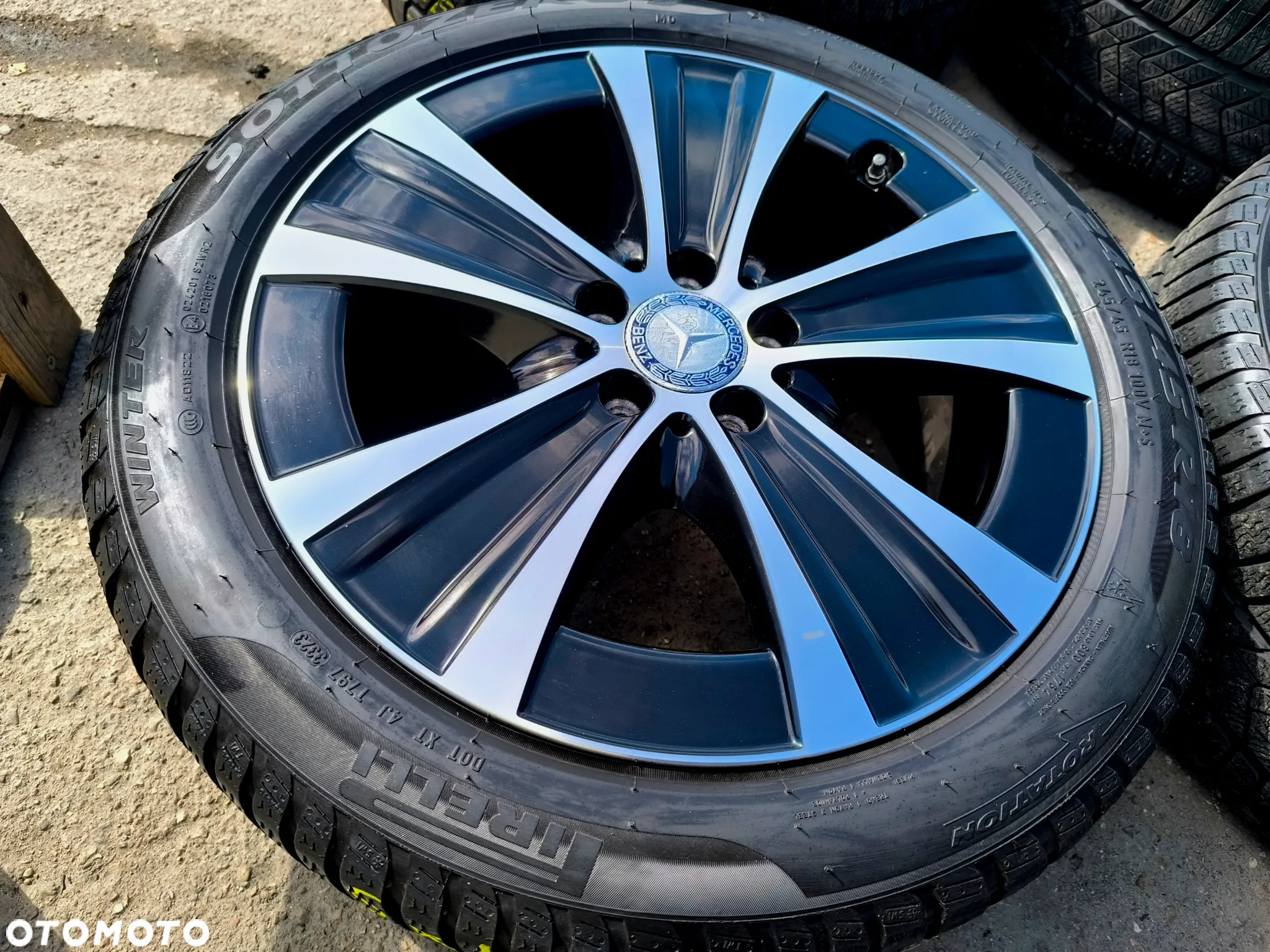 5x112 Alufelgi Felgi Aluminiowe 18 Koła Zimowe Zima MERCEDES E KLASA W212 W213 C W204 C238 A238 6,5mm 23r. Legnica ALU-RAD 245/45 275/40 - 12