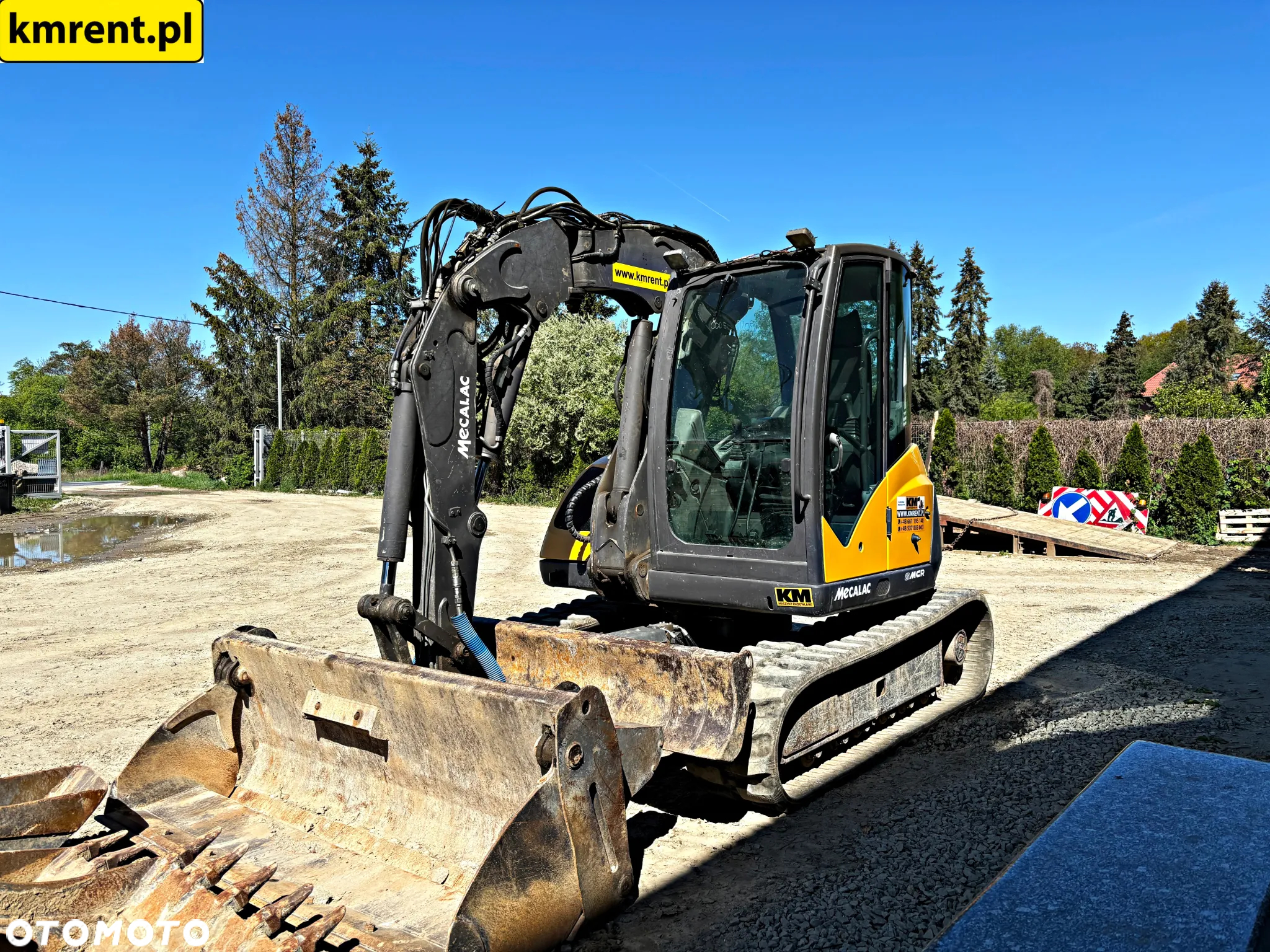 Mecalac 8 MCR MINI-KOPARKA 2016R. | JCB 8055 8080 KUBOTA KX KOMATSU PC88 - 12