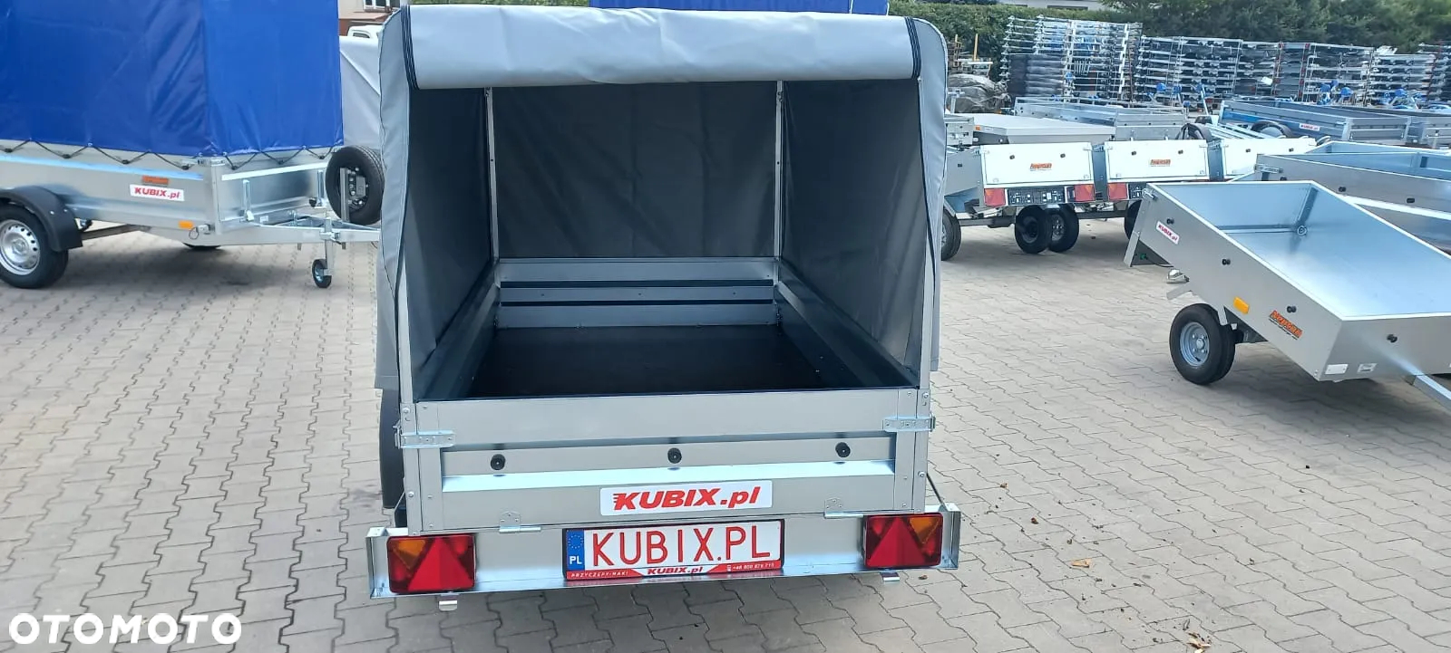 Neptun Przyczepa przyczepka lekka samochodowa 750KG, 202x114x35 cm - 7