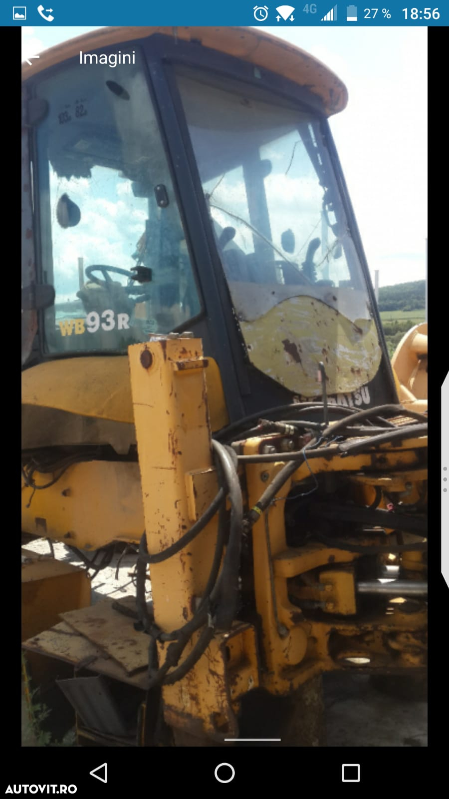 Dezmembrez buldo Komatsu Wb 93 R5 - 6
