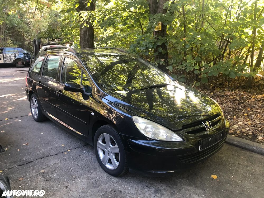 Oglinda stanga/Oglinda dreapta Peugeot 307 non facelift electrica negru - 1