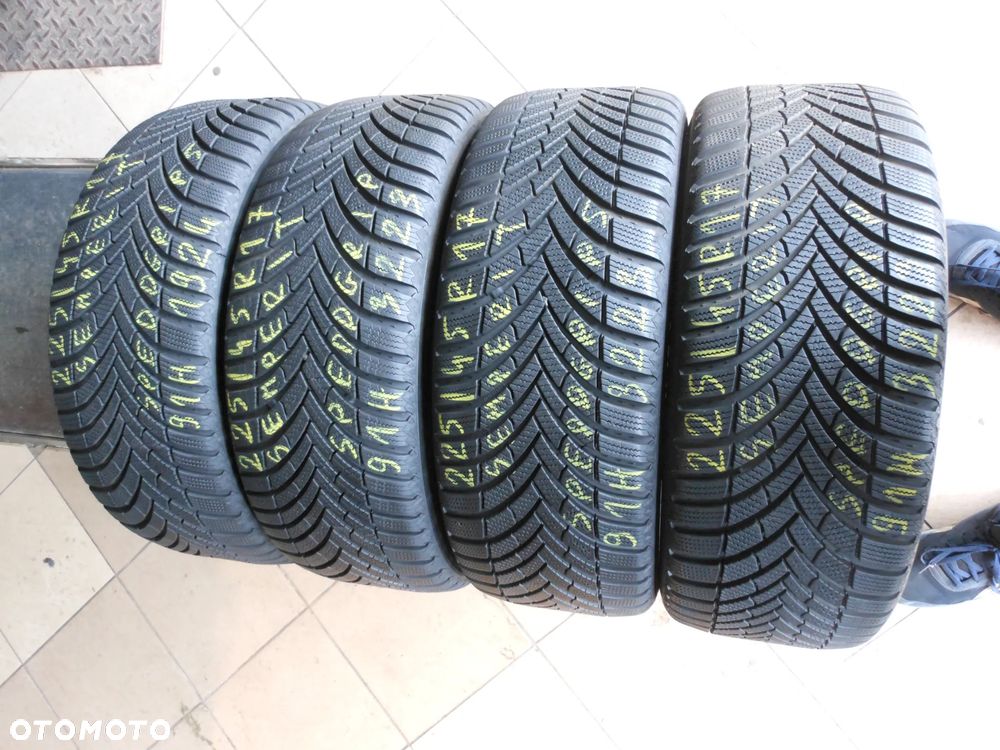 Opony 225/45r17 semperit speed grip 5 8mm komplet zima - 1