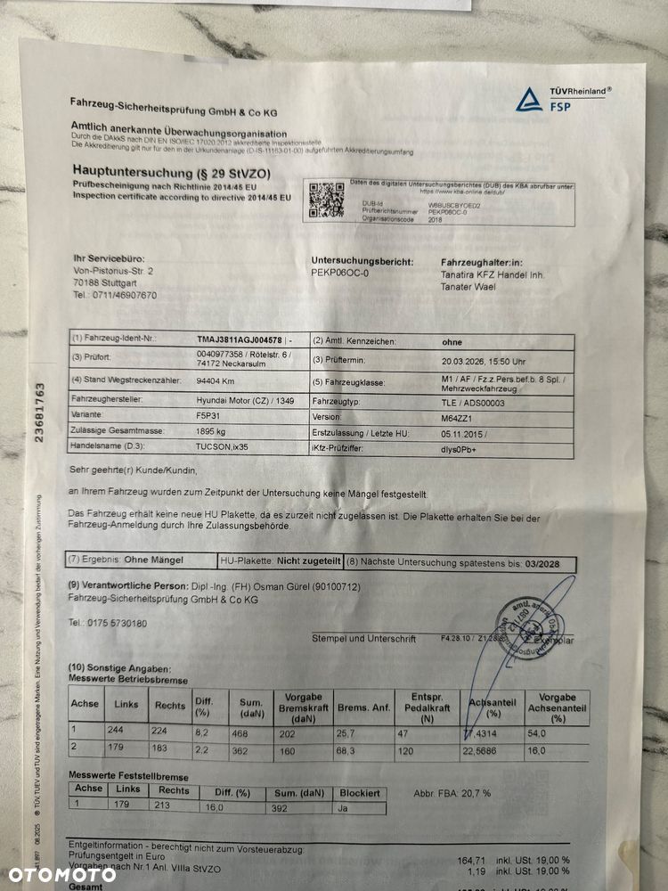 Hyundai Tucson blue 1.6 GDi 2WD Passion - 19