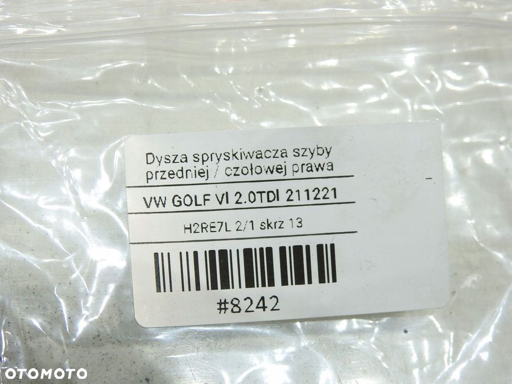 DYSZA SPRYSKIWACZ SZYBY PRAWY VW GOLF VI - 7