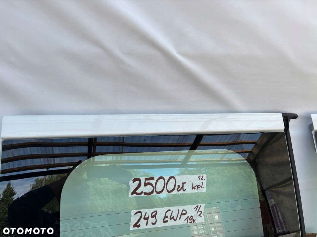 DUCATO BOXER JUMPER 06- drzwi tylne z szybą tył LEWE PRAWE BIAŁE H1 NISKI - 8