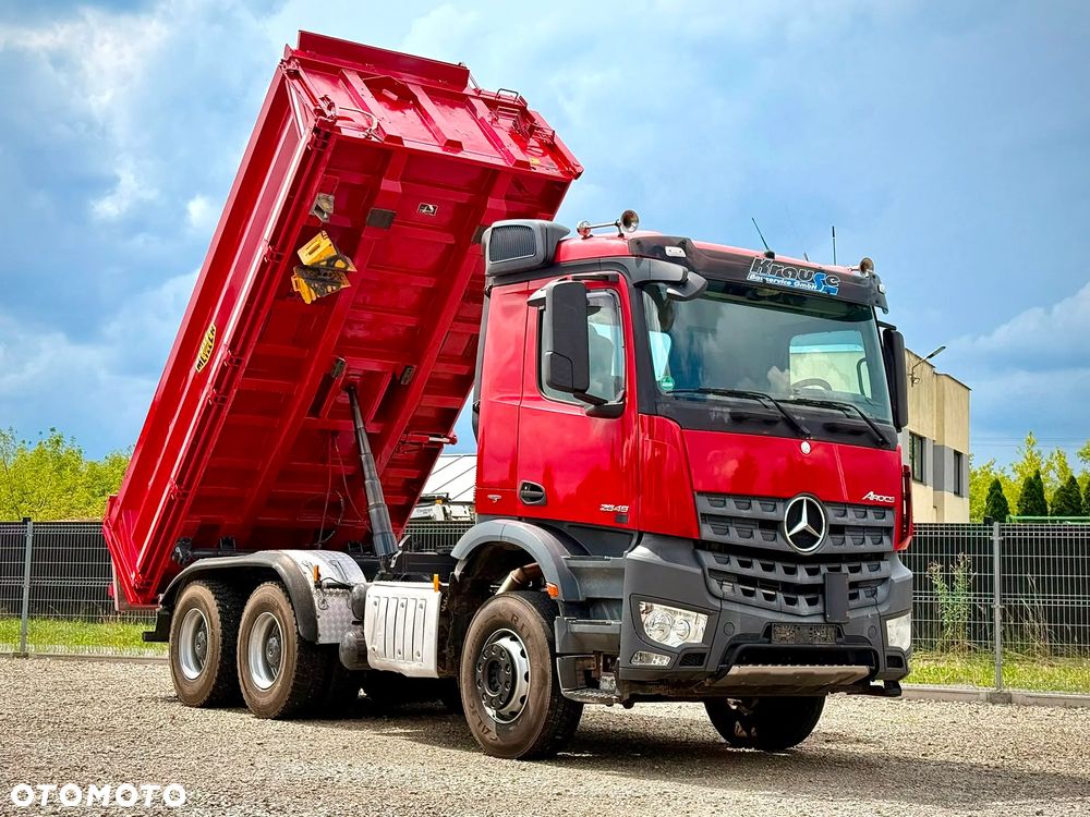Mercedes-Benz Arocs 6x4  2645 + Przyczepa Meiller Z NIEMIEC ! - 2