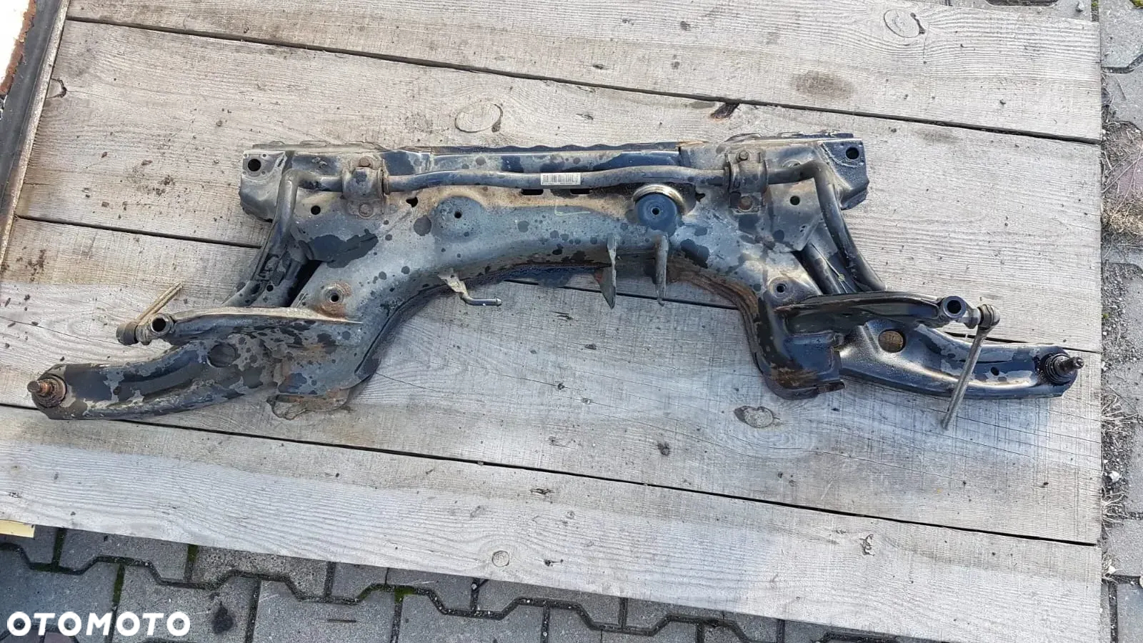 WÓZEK SANKI KOŁYSKA FORD FIESTA MK7 1.0 ECOBOOST 1758710 - 2