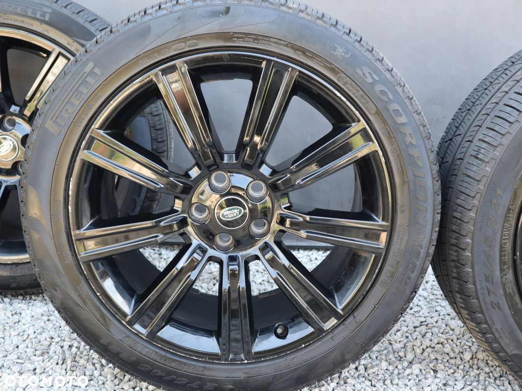 Koła Felgi Land Rover Range Rover Sport Vogue 21 cali 5x120 M+S ORYGINALNE - 5