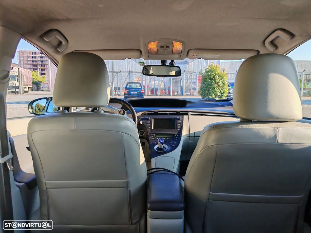 Toyota Prius 1.8 Premium+Pele+GPS - 10