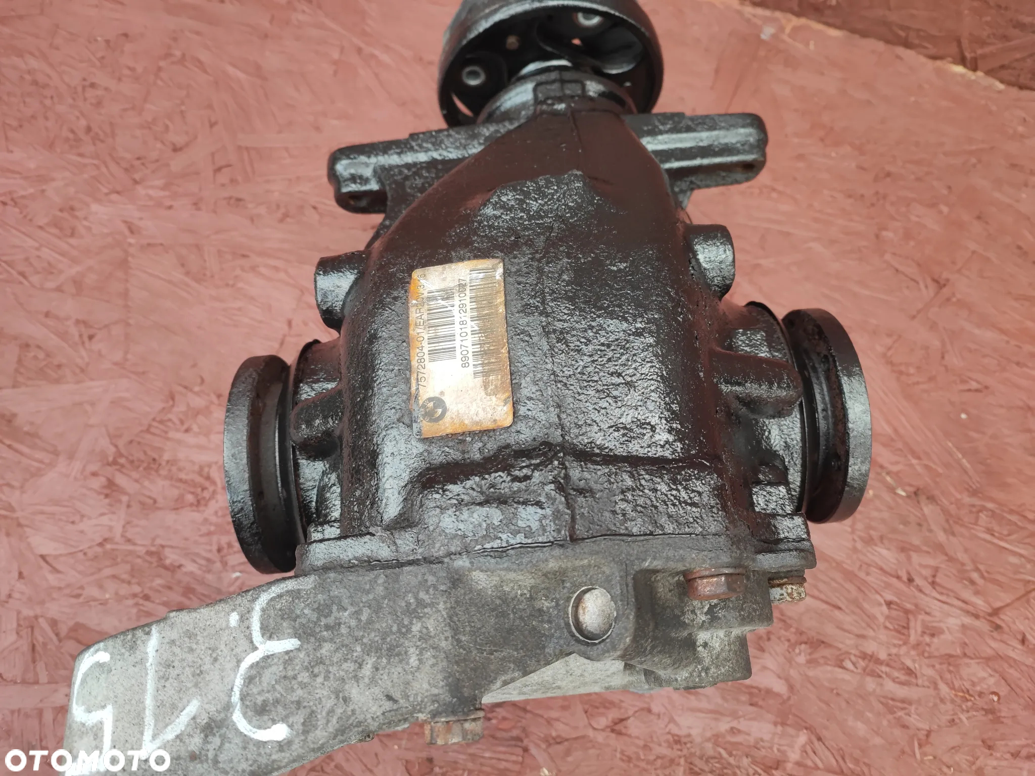 BMW E81 / E82 / E88 / E90LCI / E91 / E92 / E93 ORYGINALNY DYFERENCJAŁ TYŁ / DYFER TYŁ O PRZEŁOŻENIU 3.15 DO SILNIKÓW GAMY N47 ( N47D20 ) POD SKRZYNIĘ AUTOMAT O NR. 33 10 7 591 017 / 33 10 7 572 805 / 33 10 7 591 016 / 33 10 7 572 804 OEM W BARDZO DOBRYM STANIE - 18