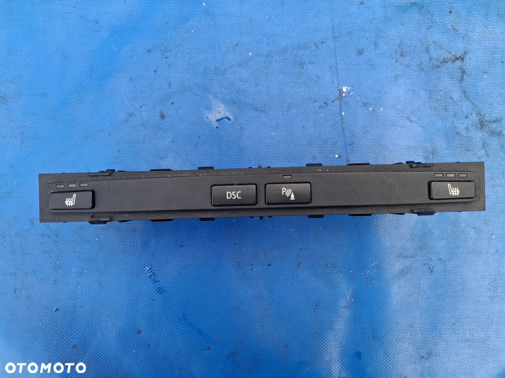 BMW E60 E61 Panel grzania grzanych foteli PDC włącznik DSC 6940231 Delphi - 1