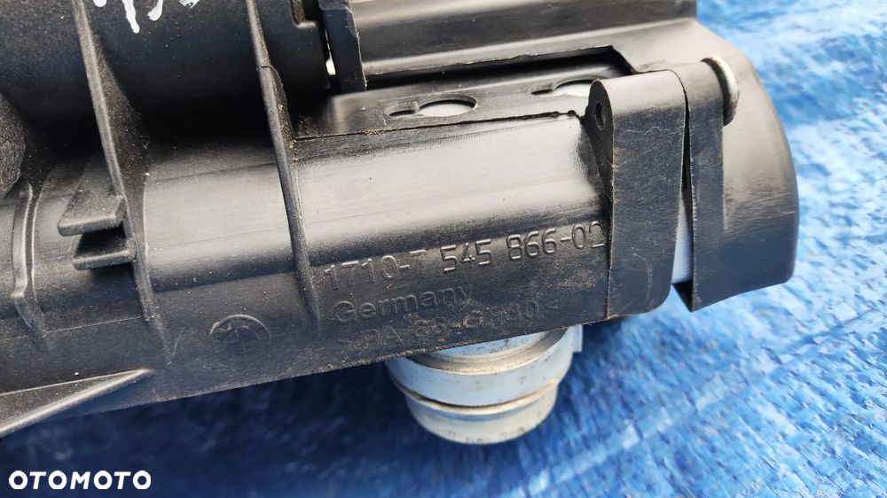 PAS PRZEDNI WZMOCNIENIE BELKA PRZÓD CHŁODNICA WODY KLIMATYZACJI WENTYLATOR KOMPLET BMW E63 E64 LCI LIFT 3.0i N53 - 24