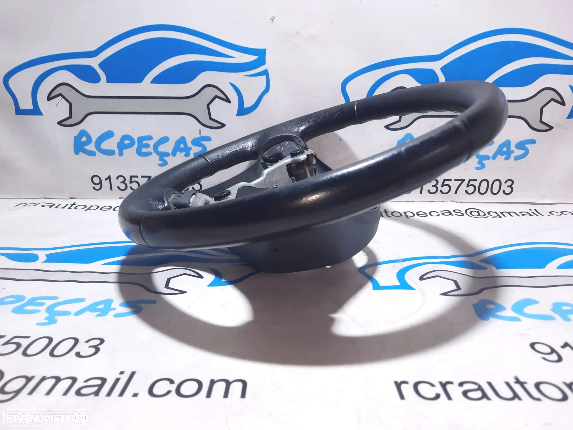 VOLANTE GUIADOR SMART FORFOUR 454 MR977533 PELE ORIGINAL - 6