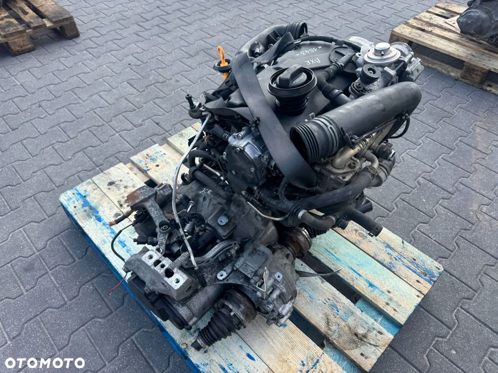 SILNIK KOMPLETNY 1.9 TDI BXE SKRZYNIA BIEGÓW JCR VW GOLF V 2007 - 3