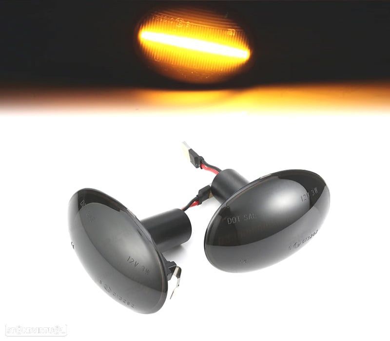 PISCAS LATERAIS DINAMICOS LED MINI COOPER R55 R56 R57 R58 R59 - 1