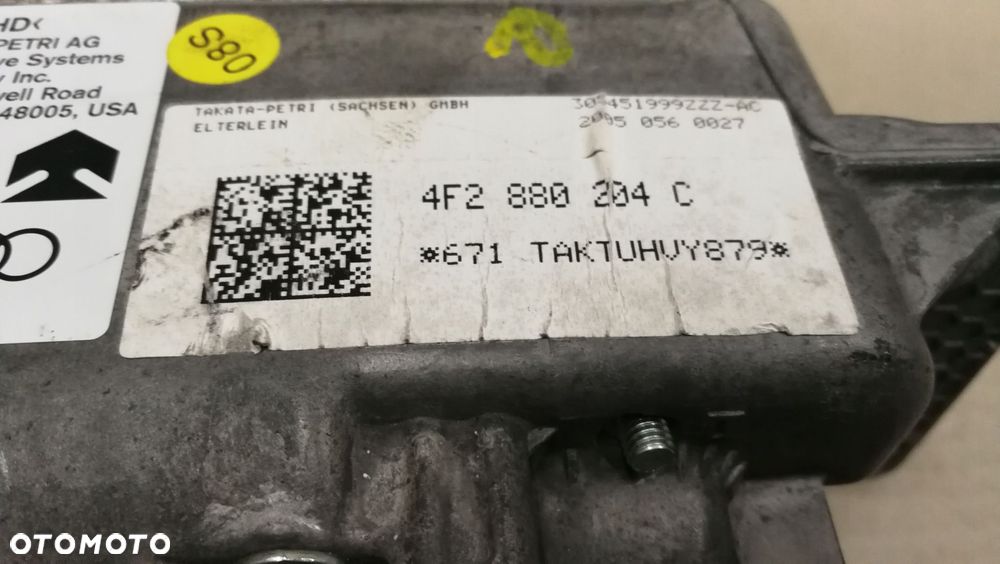 PODUSZKA POWIETRZNA PASAŻERA AUDI A6 C6 4F2880204C - 3