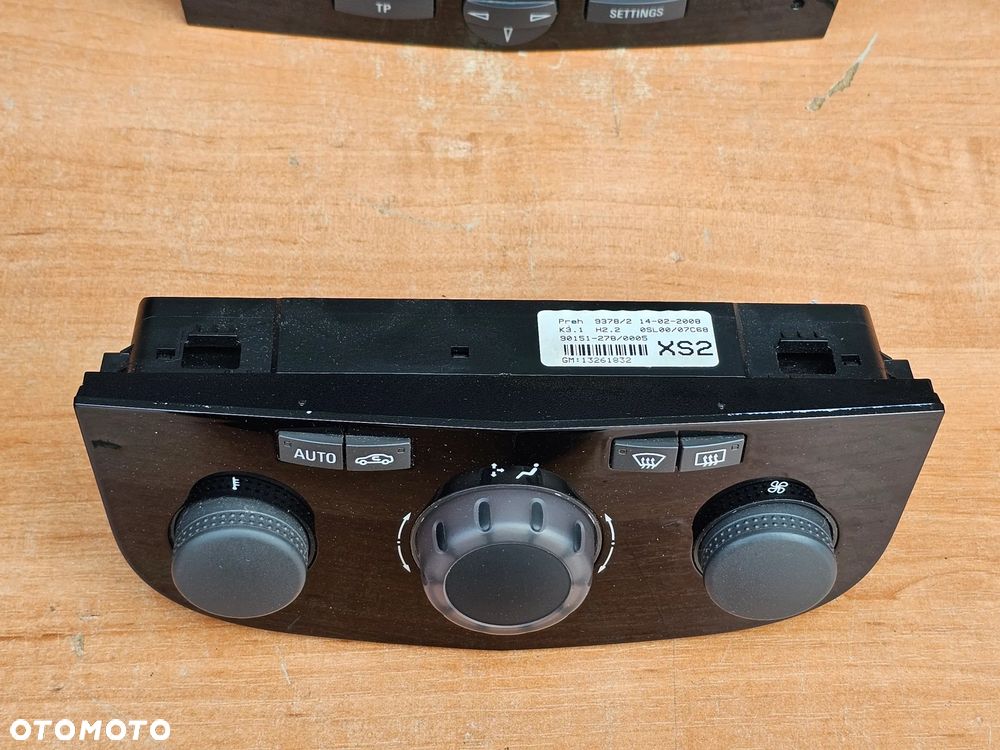NAWIGACJA RADIO PANEL MULTIFUNKCJA RAMKA OPEL CORSA D CD 60 NAVI PIANO BLACK CZARNE - 9