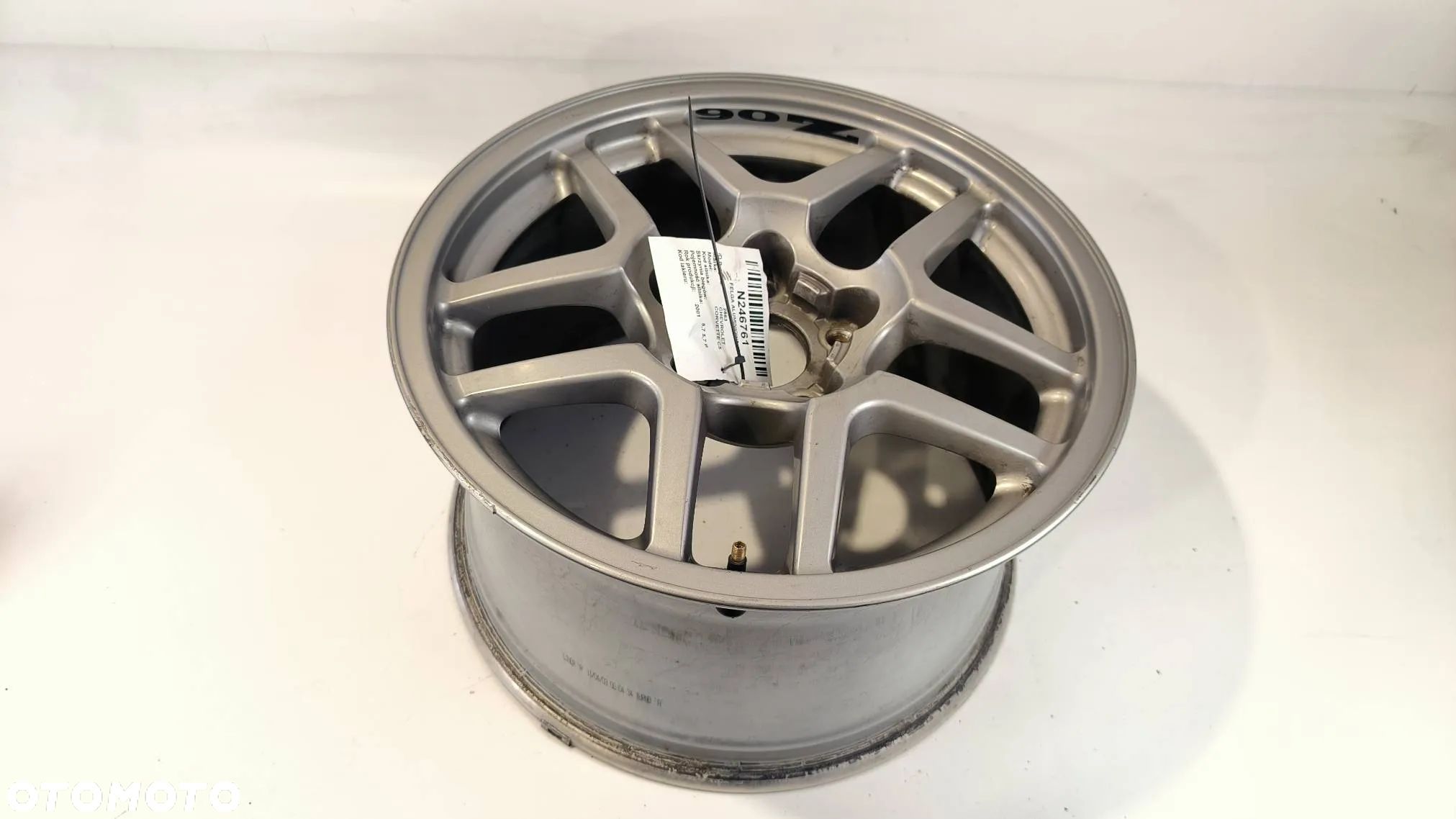 Felgi aluminiowe R17 17X9.5 9594808 PRZÓD 9594808 Chevrolet Corvette C5 Coupe 2003r. Z06 Benzyna 5,7 B - 1