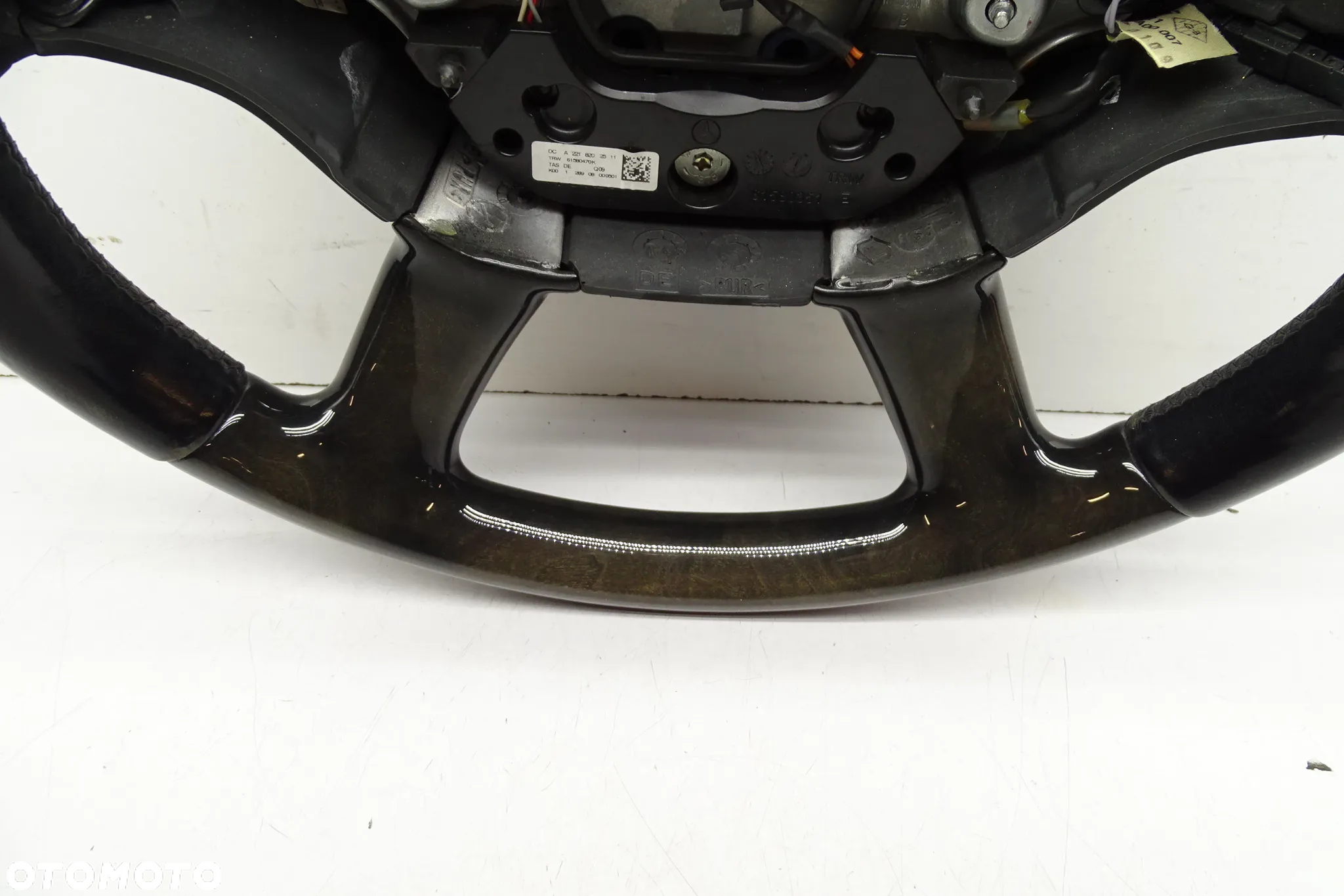 MERCEDES CL 216 KIEROWNICA ZIELONE DREWNO A2214603403 - 5