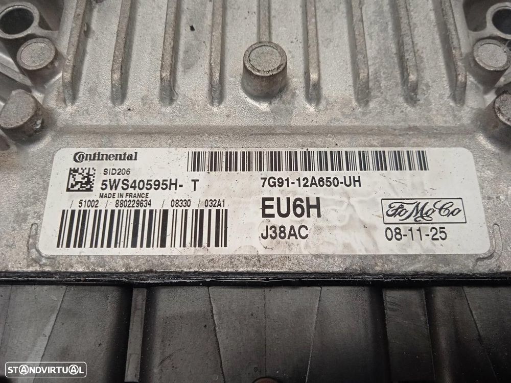 CENTRALINA MOTOR UCE FORD MONDEO IV 2008 - 1