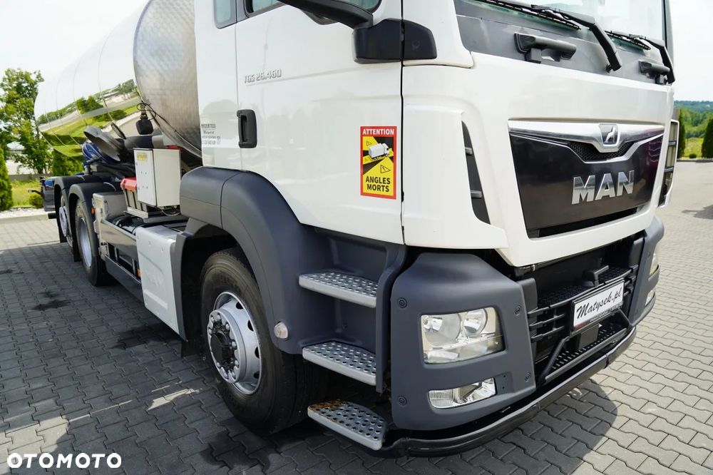 MAN TGS 460 / CYSTERNA 15000 L / 6x4 / 6x2 / 4x4 / OS PODNOSZONA / EURO 6 / - 9