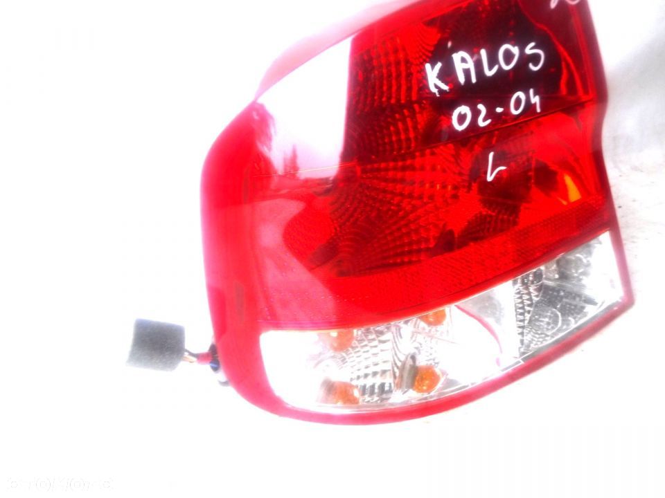 AVEO KALOS 02-04R SEDAN LAMPA TYŁ LEWA ORYG NOWA - 4