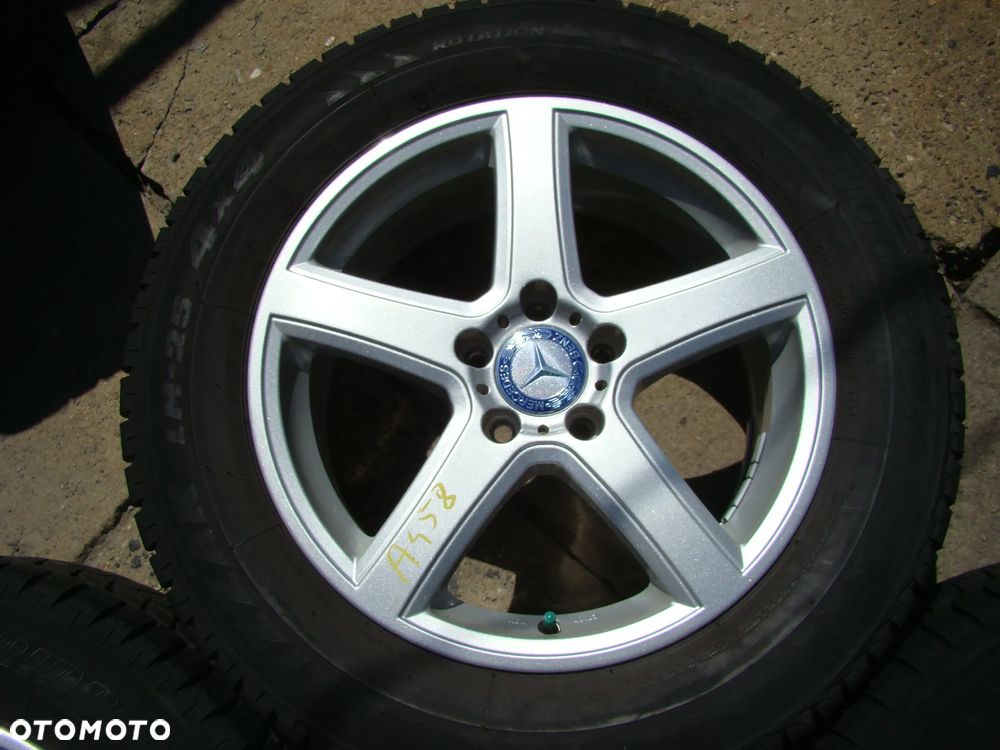 a458 5x112 Mercedes Benz GLK X204 7,5jx17 opony zimowe 235/60 R17 - 5