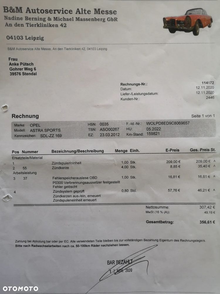 Opel Astra 1.6 Automatik - 10