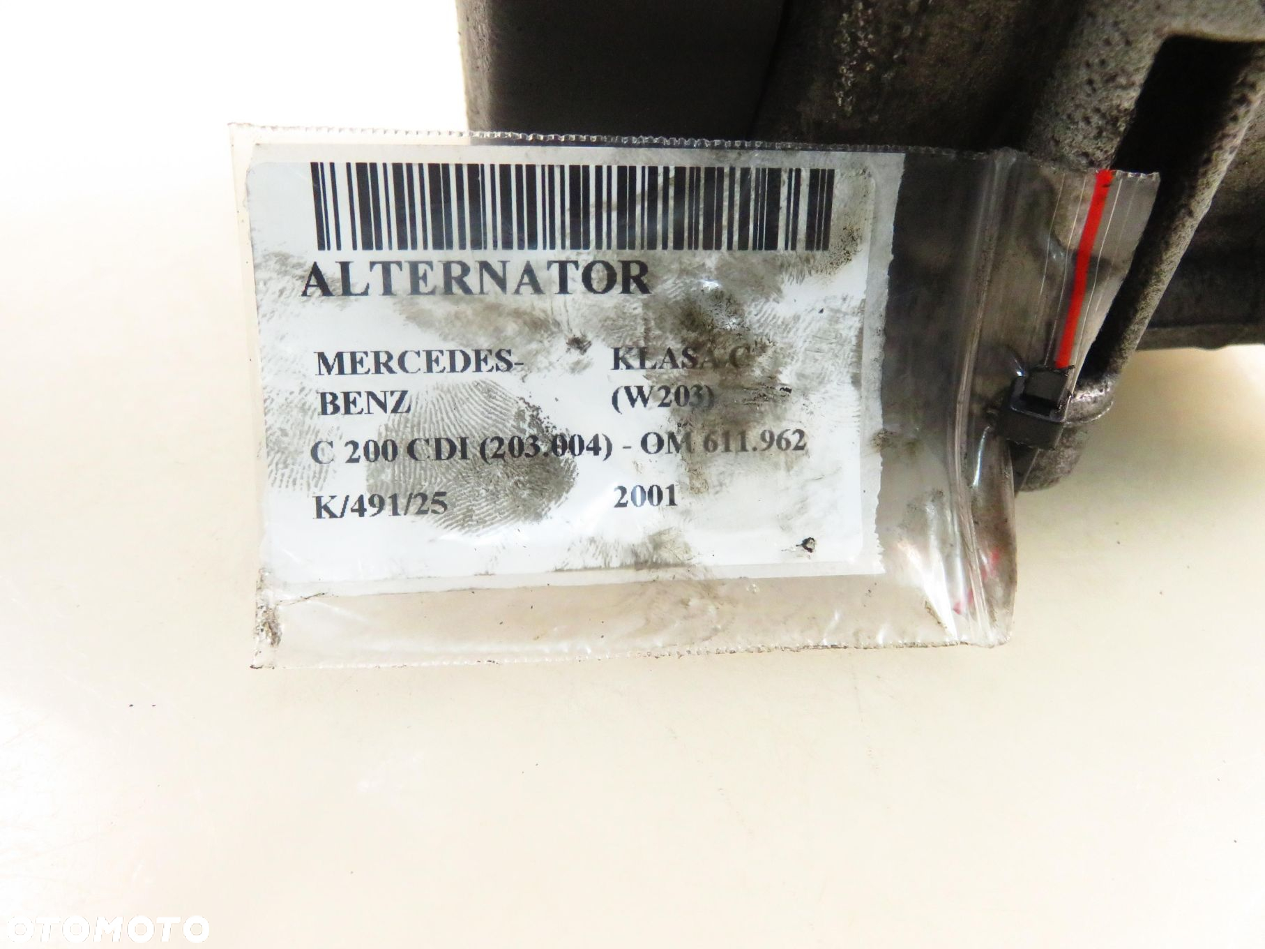 ALTERNATOR MERCEDES W203 C 200 CDI - 10