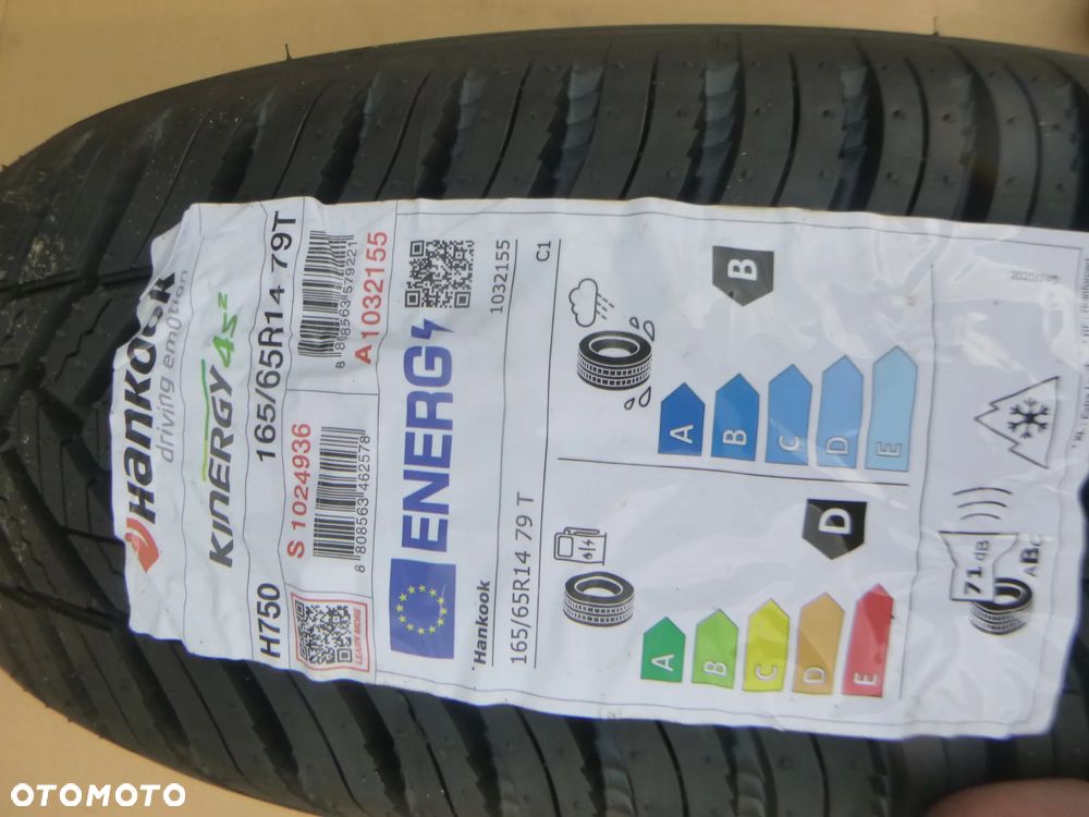 nowa opona całoroczna hankook kinergy 4s2 165/65 r14 - 2