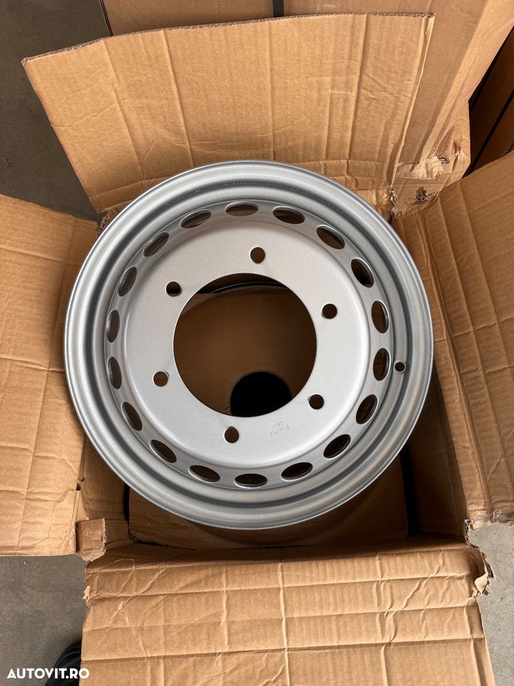 Vând jante tablă noi pe dublu pentru Mercedes sprinter pe 16” - 1