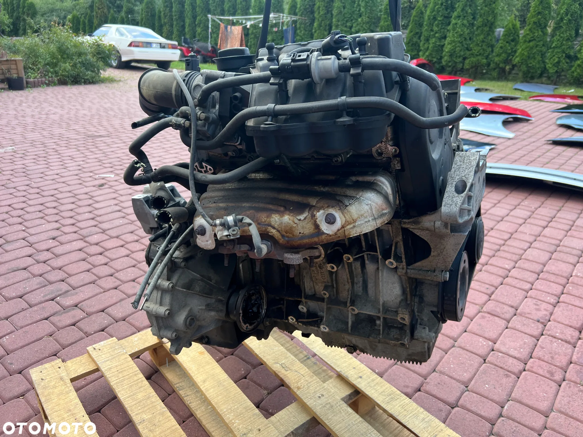 SILNIK 1.6 MPI 8V BSE VW AUDI SEAT SKODA KOMPLETNY - 3