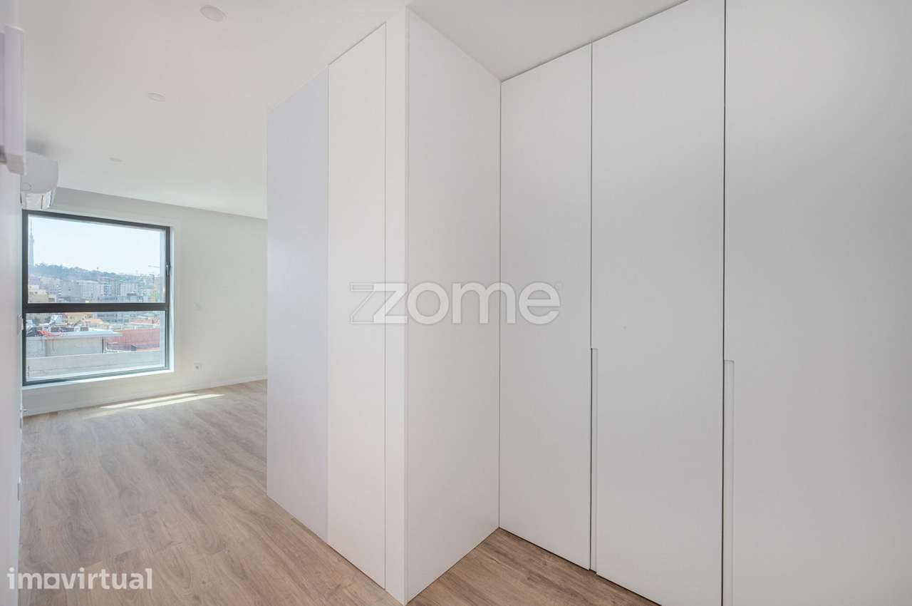 Apartamento T1 novo, pronto a habitar em Mafamude, Vila Nova de Gaia. - Grande imagem: 3/30
