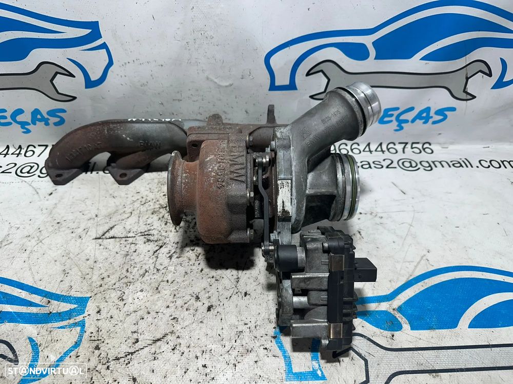 .Turbo BorgWarner Original BMW Mini N47C16 1.6 Diesel 112cv 16v 7812318 54359700039 - 8