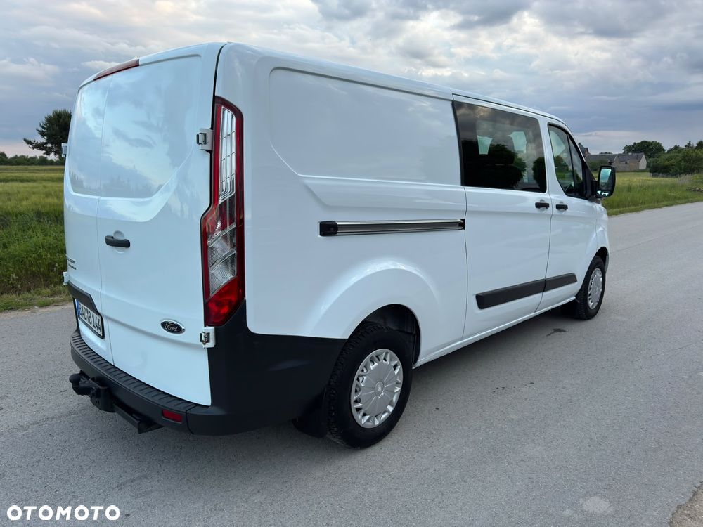 Ford TRANSIT CUSTOM LONG L2H1 Klima Elektryka Dubel Kabina 6os. Tempomat Brygadówka Serwis - 21