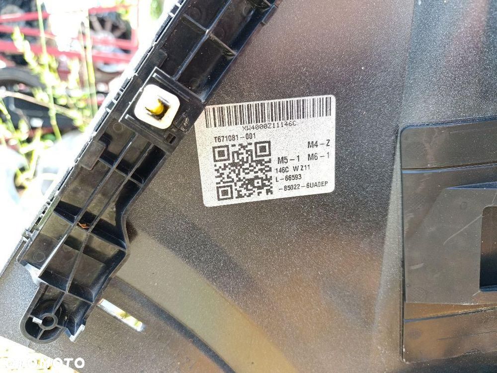 NISSAN QASHQAI J12 ZDERZAK TYŁ PDC - 15