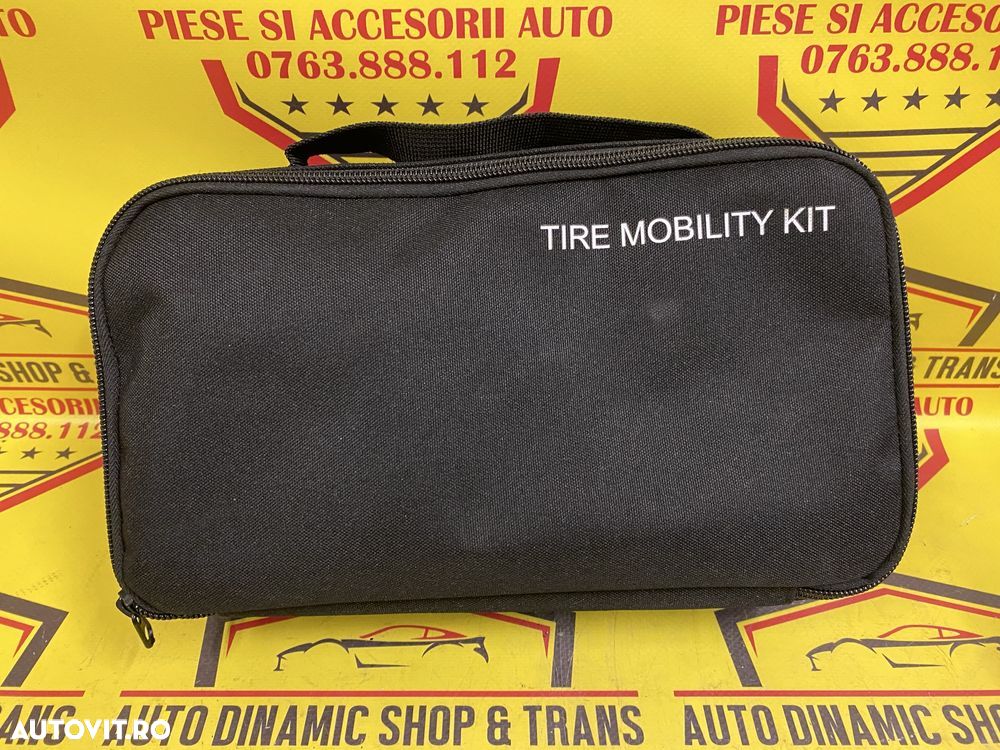 Kit pana Continental compresor auto 180w cu solutie pana Neutilizat - 3