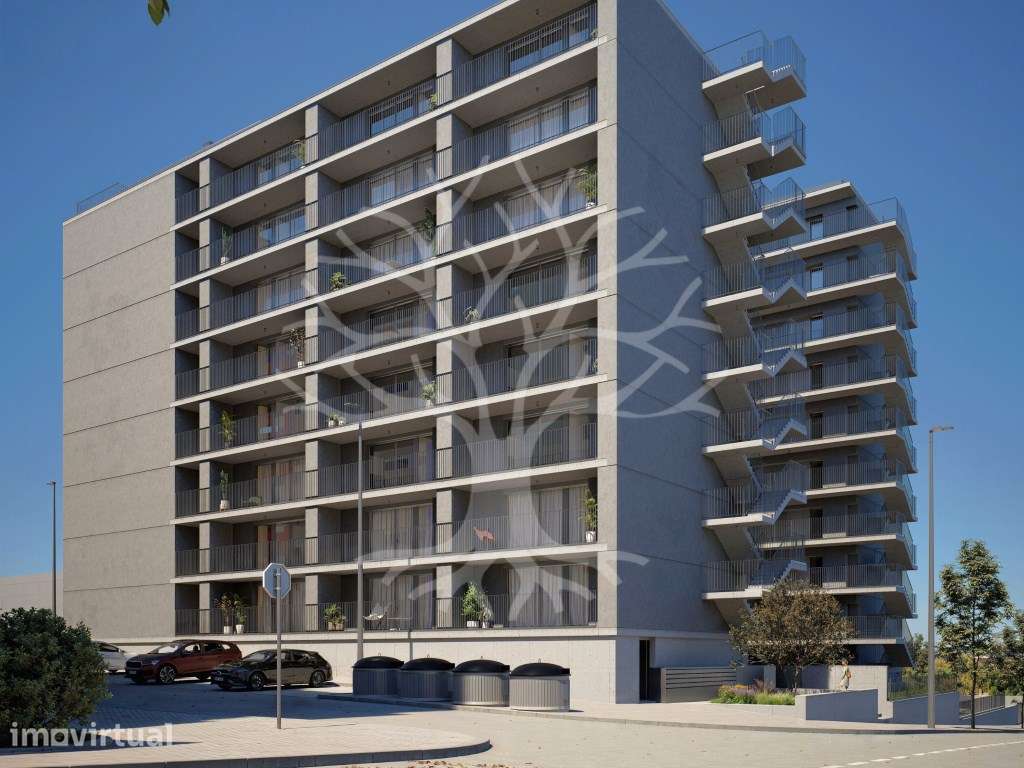Apartamento T1 em construção c/ lugar de garagem em V N Gaia - Grande imagem: 4/8