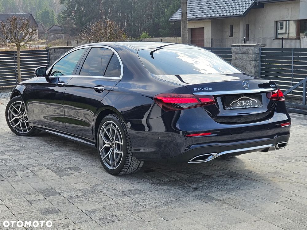 Mercedes-Benz Klasa E 220 d 4-Matic AMG - 5