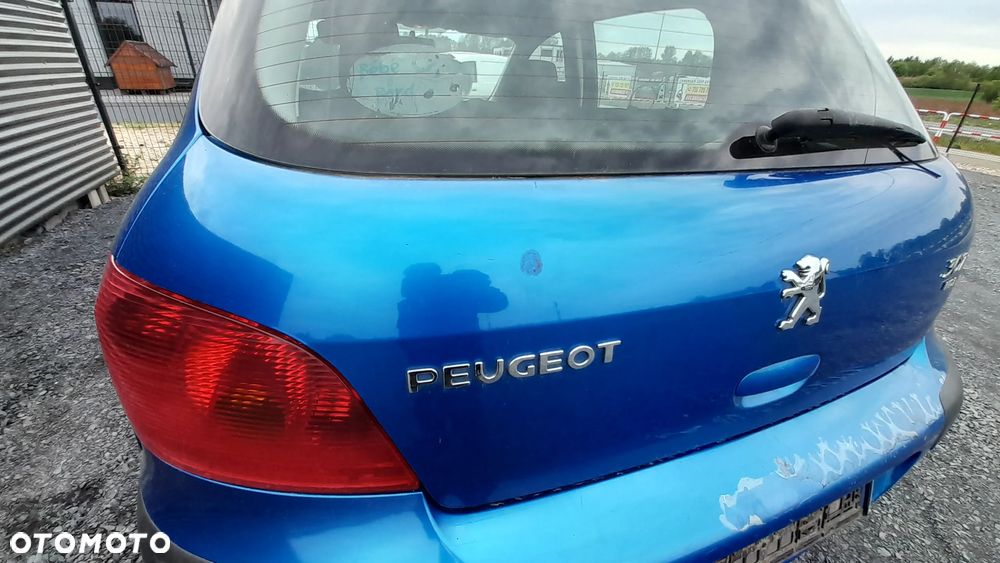 PEUGEOT 307 5D HB KLAPA BAGAŻNIKA TYLNA TYŁ KOMPLETNA KMFD nr. 74/4 - 3