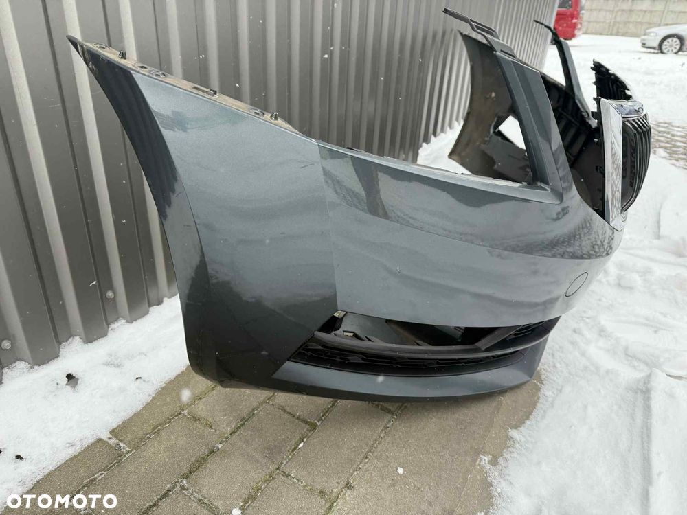 Skoda Octavia III FL Zderzak Przód Przedni Kompletny Podstawowy LF7Y 16-20 - 3