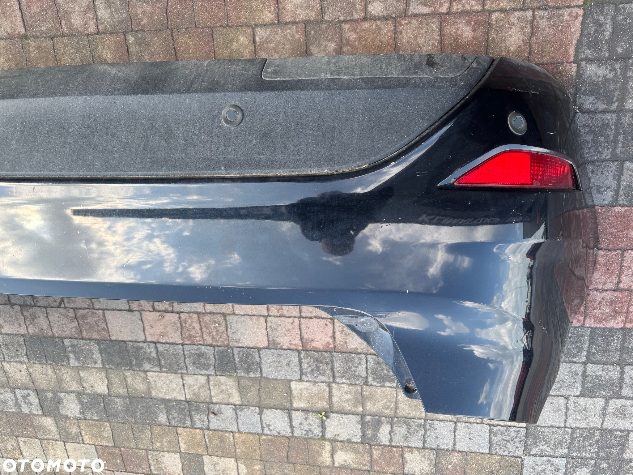 FORD FIESTA MK7 ZDERZAK TYL TYLNY D9 PDC KOMPLETNY - 9