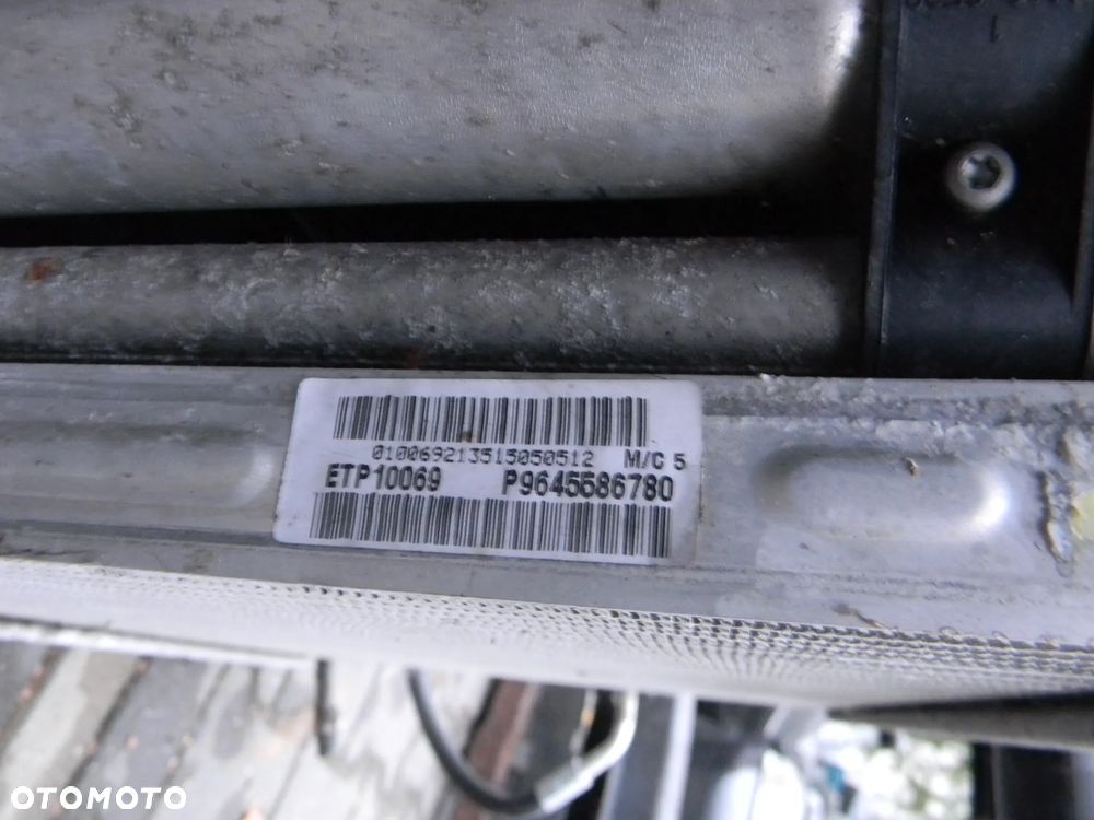 pas przedni wzmocnienie PEUGEOT 407 chłodnica wentylator - 4